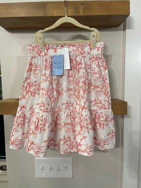 NWT Beau & Ro Lanvin Coral Skirt